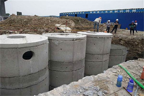 安装排水检查井 安装排水检查井